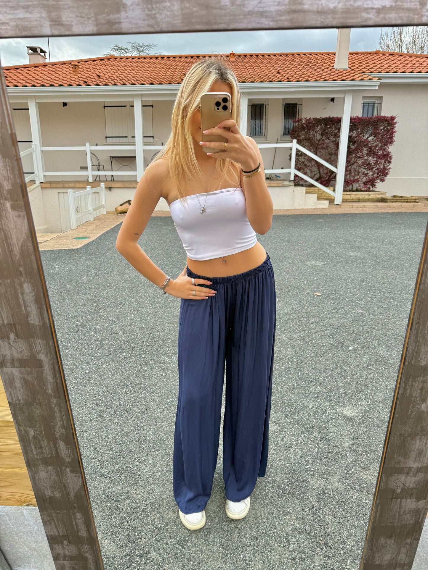 Pantalon Séléna Marine