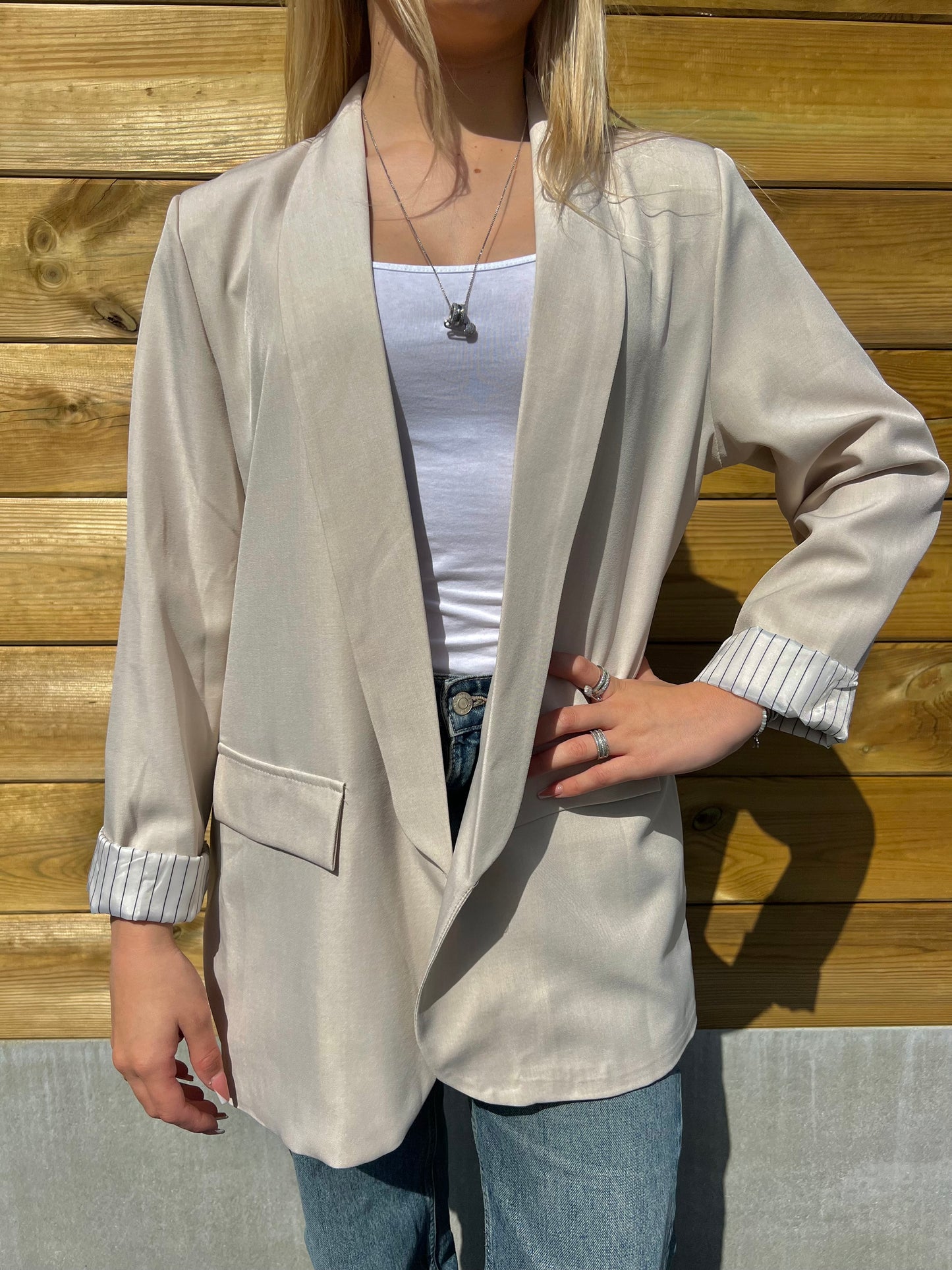 Blazer Iris beige