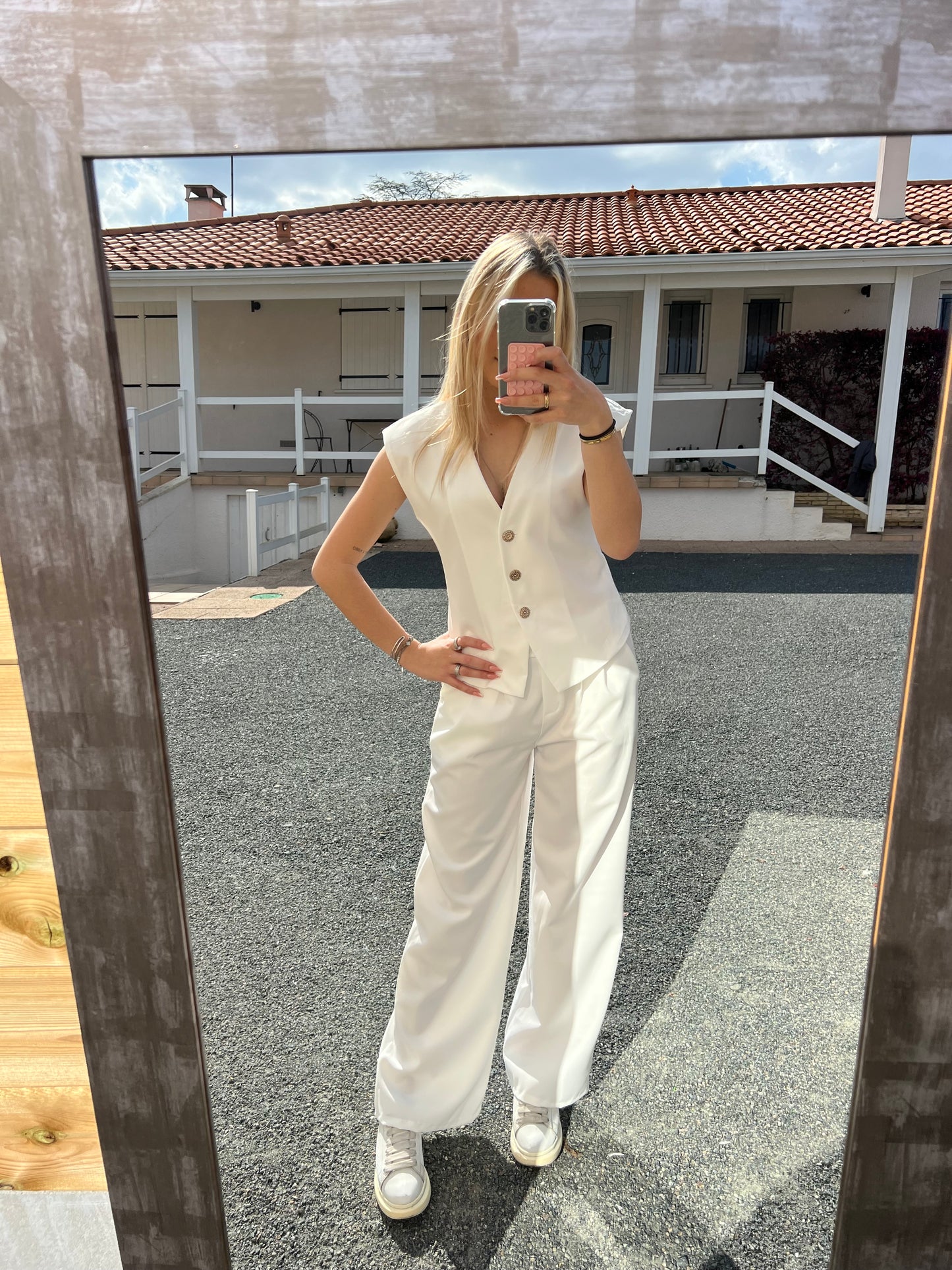Ensemble Alma blanc