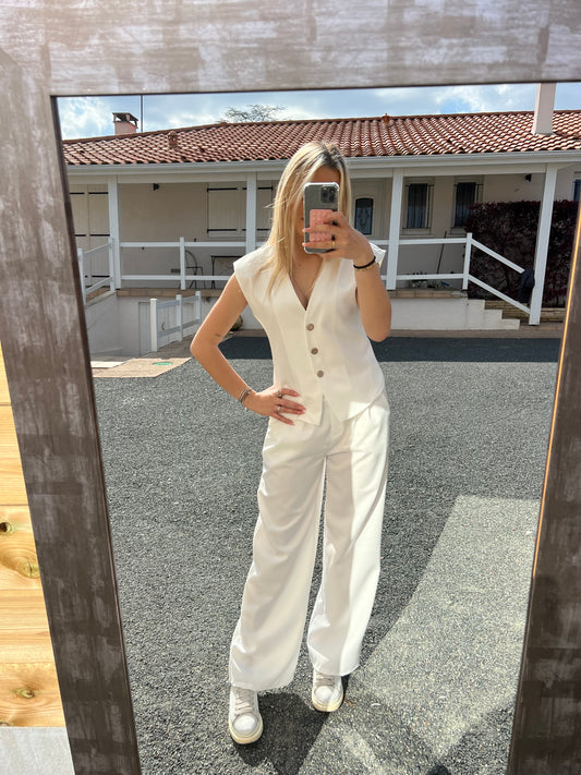 Ensemble Alma blanc