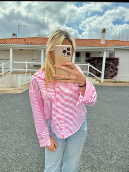 Chemise Ella rose