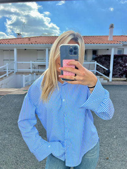 Chemise Ella bleue