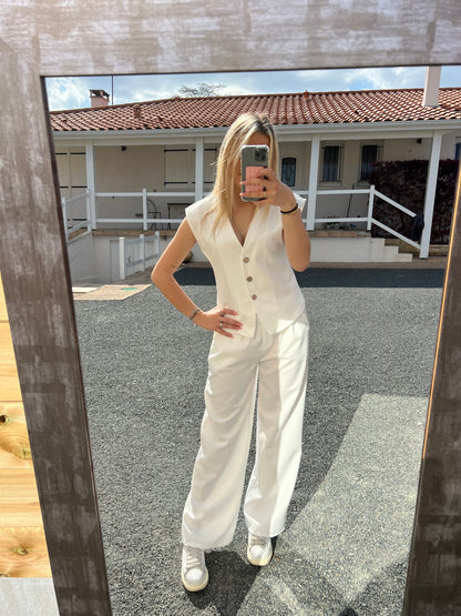 Ensemble Alma blanc