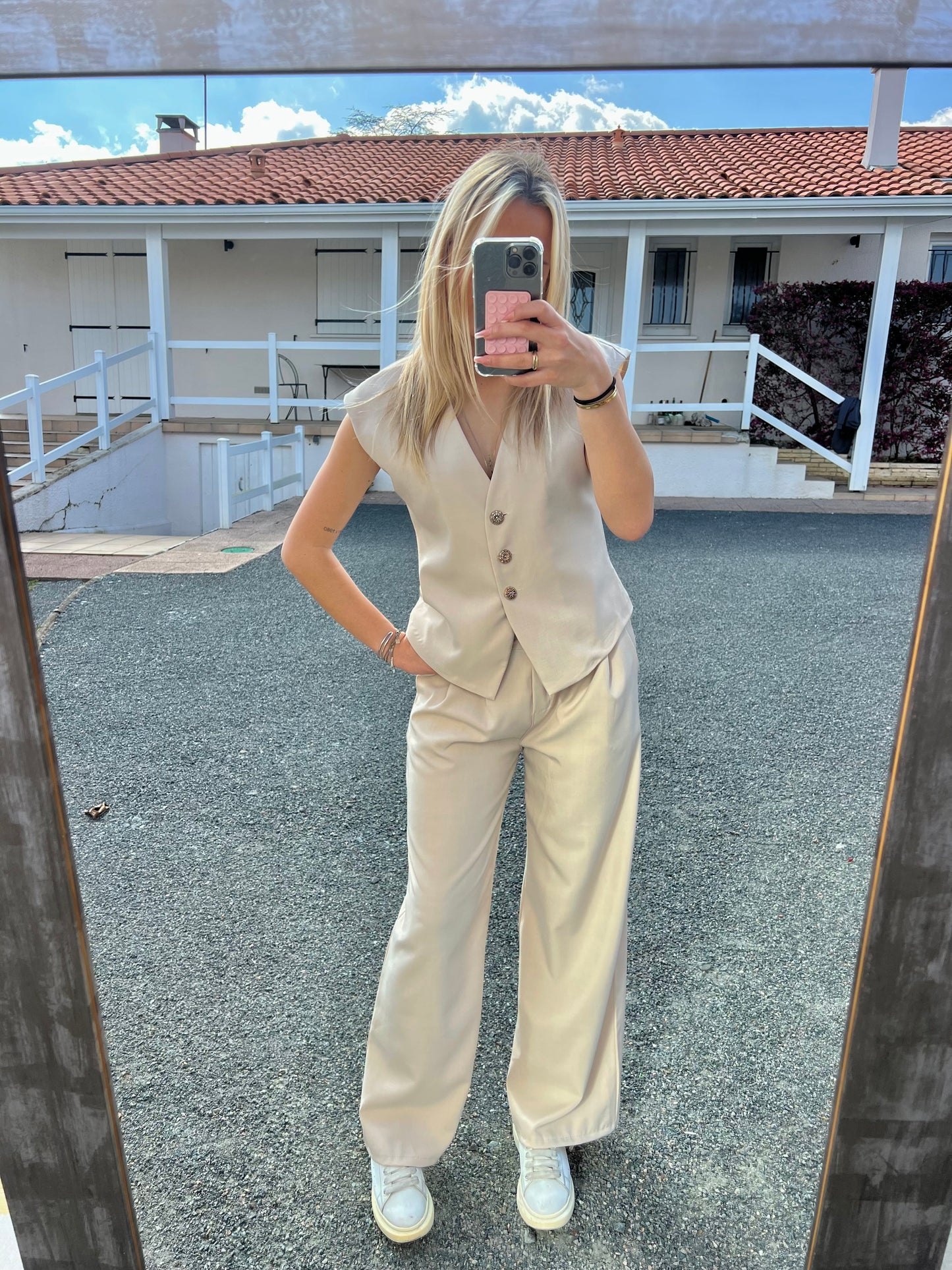 Ensemble Alma beige